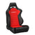 Black Vinyl/Red Cloth